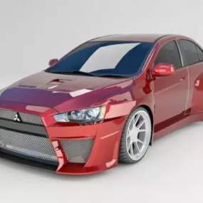 Mitsubishi Lancer Evolution 3d model