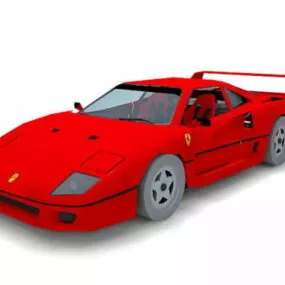 Ferrari F40 3d model