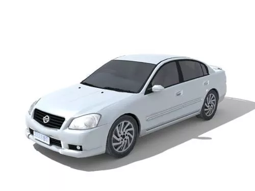 Red Nissan Patrol Y60 Suv 3d model