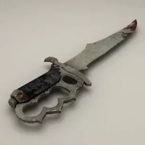 Bloody Knife 3d model