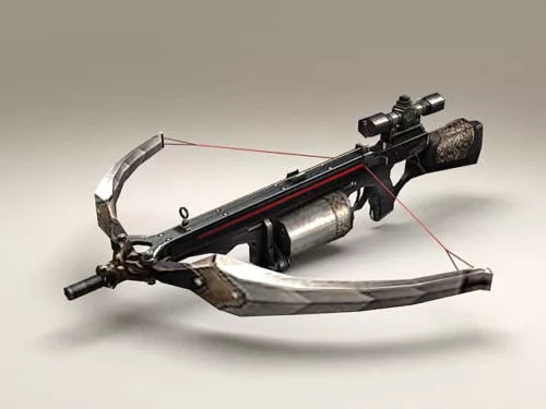 Crossbow Gun 3d model Crossbow Gun 3d model