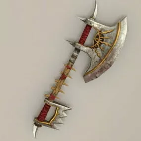 One Handed Axe 3d model