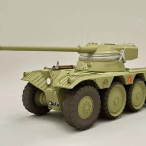 Amx Wheeled Reconnaissance Vehicle 3d model