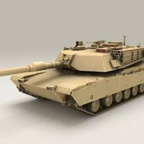 Abrams Battle Tank 3d model