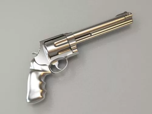 Halo Gaming Handgun 3d model