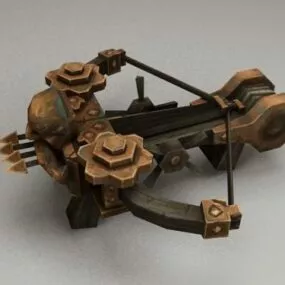 Medieval Ballista 3d model