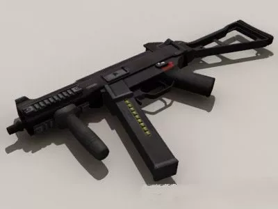 Heckler & Koch Ump 3d model Heckler & Koch Ump 3d model