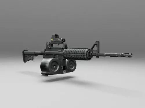 M4a1 Assault Rifle 3d model M4a1 Assault Rifle 3d model