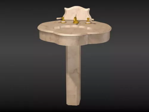 Bathroom Sanitary Mixer Hanger 3d model