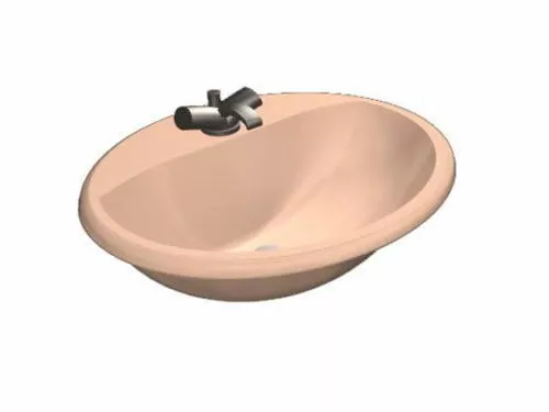 Under Counter Basin 3d model Under Counter Basin 3d model