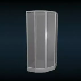 Small Shower Enclosure 3d model