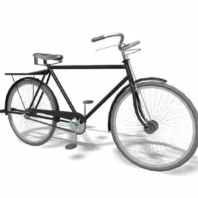 Vintage Bicycle 3d model