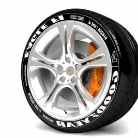 Goodyear Wheel 3d model