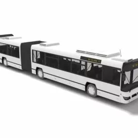 Articulated Bus 3d model