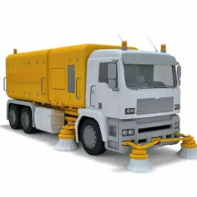 Street Sweeper 3d model