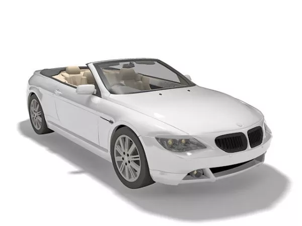 Sport Convertible Car 3d model