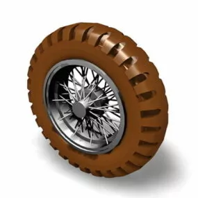 Alloy Wheel 3d model