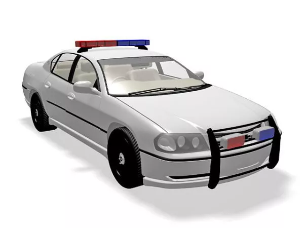 Police Car 3d model Police Car 3d model