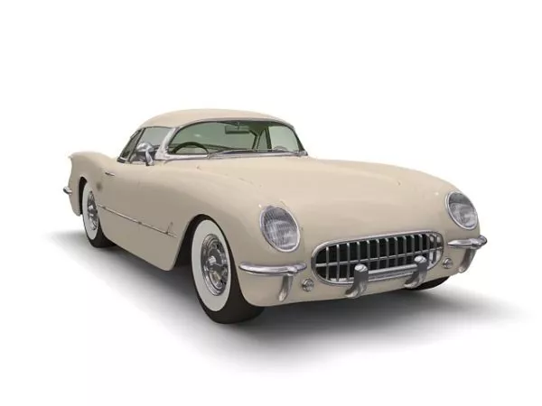 Chevrolet Bel Air 2-door Hardtop 3d model Chevrolet Bel Air 2-door Hardtop 3d model