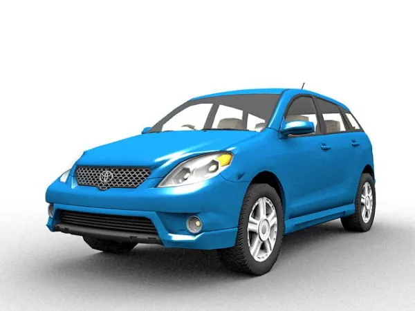 Toyota Corolla Matrix 3d model Toyota Corolla Matrix 3d model