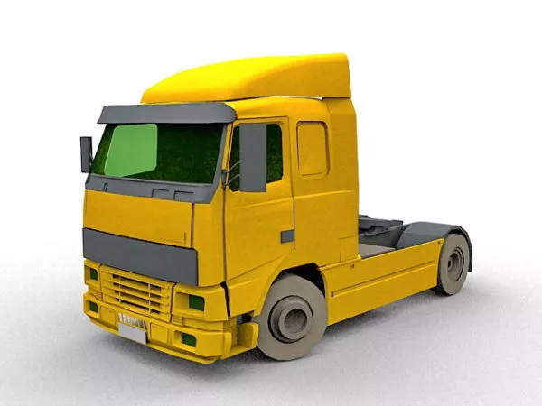 Volvo Head Truck 3d model