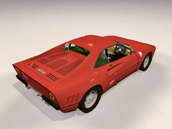Ferrari 288 Gto 3d model Ferrari 288 Gto 3d model