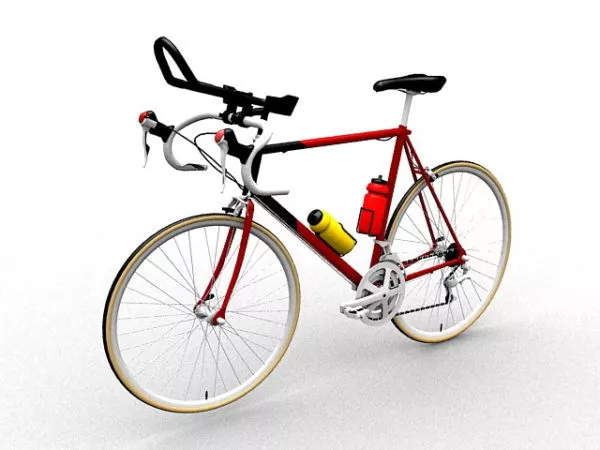 Old Utility Bicycle 3d model