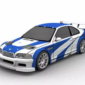 Bmw M3 Gtr 3d model