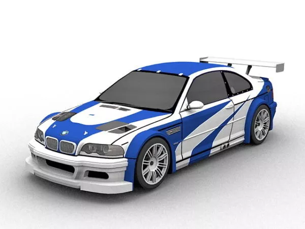 Bmw Z4 Convertible Car 3d model