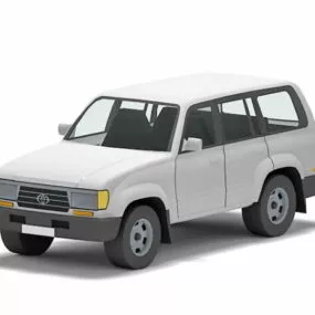 Toyota Land Cruiser 3d model