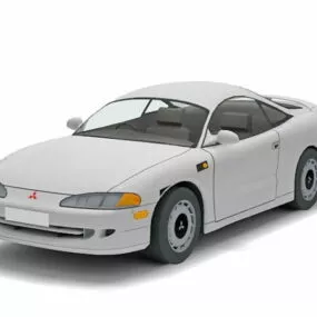 Mitsubishi Eclipse Sport Car 3d model
