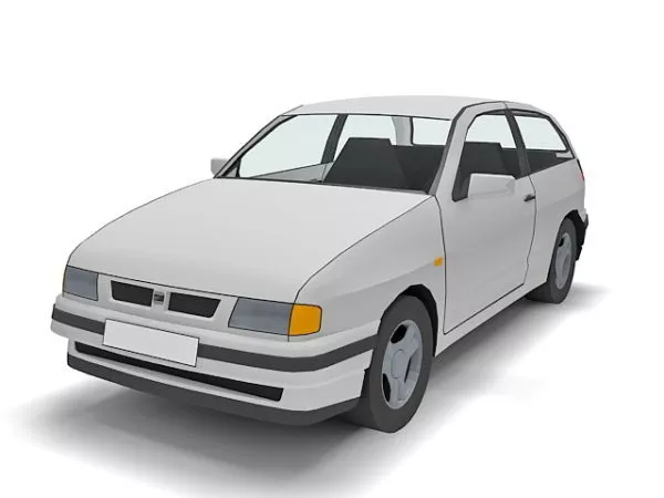 Seat Ibiza Hatchback 3d model Seat Ibiza Hatchback 3d model
