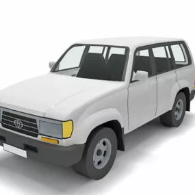 Toyota Land Cruiser 3d model