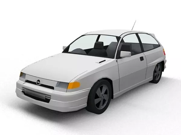 Opel Astra Gtc 3d model Opel Astra Gtc 3d model