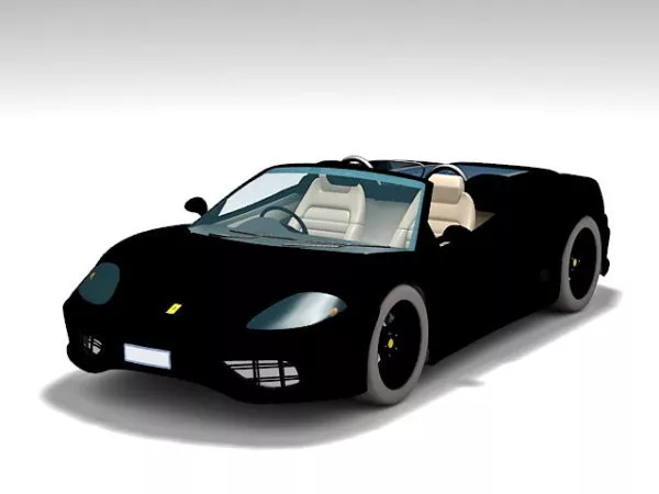 Ferrari 360 Spider 3d model Ferrari 360 Spider 3d model