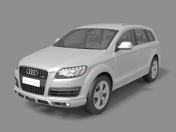 Audi Q7 Suv 3d model Audi Q7 Suv 3d model