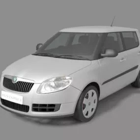 Skoda Fabia Hatchback 3d model