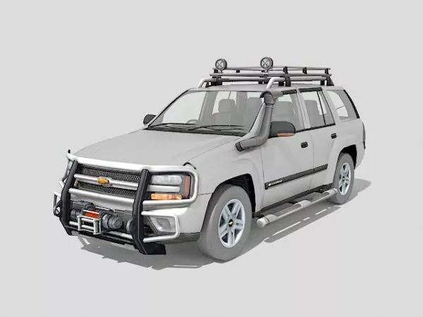 Chevrolet Trailblazer 3d model Chevrolet Trailblazer 3d model