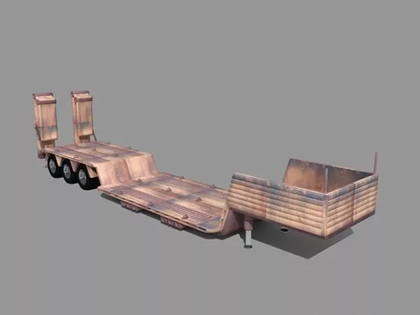 Cargo Trailer 3d model