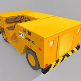 Aircraft Carrier Deck Vehicle 3d model