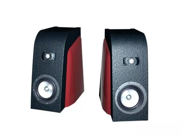 Speaker With Subwoofer 3d model