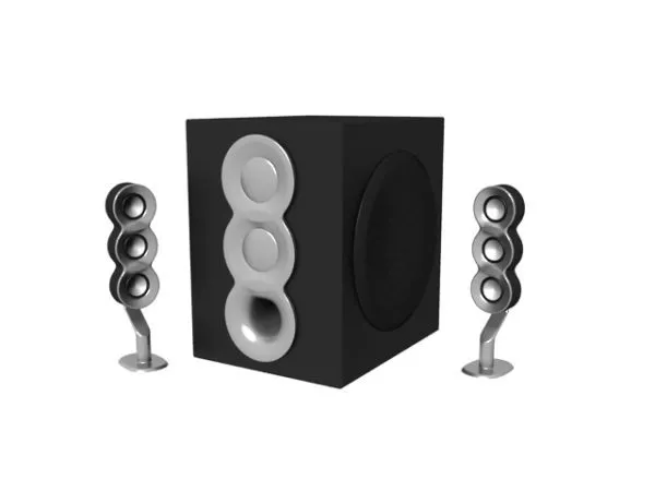 Megaphone Speaker 3d model
