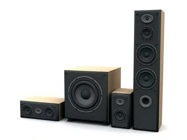 Audio Speaker Contemporary Shape 3d model