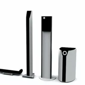 Home Audio Speakers 3d model