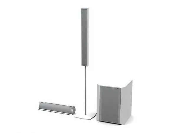 Table Speaker Single Unit 3d model
