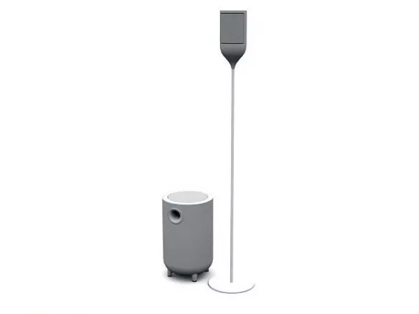 Jvc Bookshelf Speakers 3d model