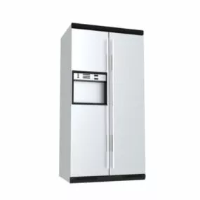 Refrigerator With Water Dispenser 3d model