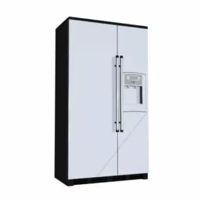 French Door Refrigerator 3d model