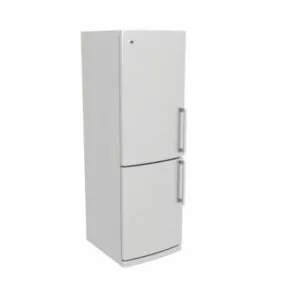 Lg Stainless Steel Fridge Freezer 3d model
