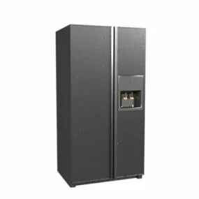 Whirlpool Side By Side Refrigerator 3d model